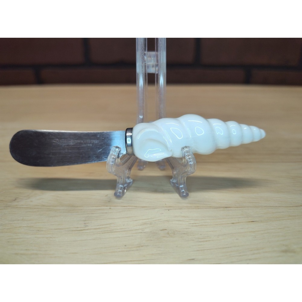 Shafford Seashell Spreader Knife Stainless 5 inches Japan